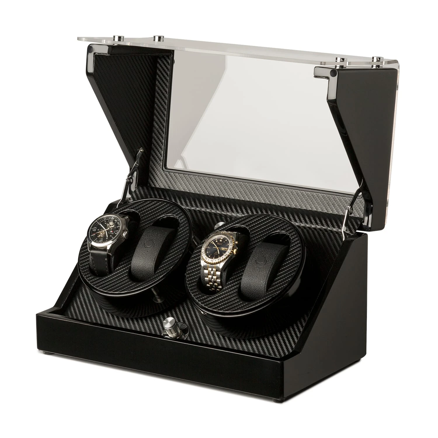 CA2PM Uhrenbeweger Für 4 Uhren Karbon-Optik 8 CA2PM Uhrenbeweger Für 4 Uhren Karbon-Optik – Bild 6