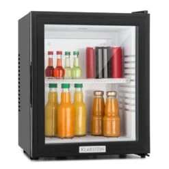 Haushaltsgeräte Geschäft 36 MKS-12 Minibar 24 Liter Klasse E Schwarz Glas 0dB