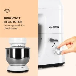 Bella Küchenmaschine 2000 W / 2,7 PS 5 Ltr Edelstahl BPA-frei 10 Bella Küchenmaschine 2000 W / 2,7 PS 5 Ltr Edelstahl BPA-frei -Haushaltsgeräte Geschäft 10008233 de 0003 logo