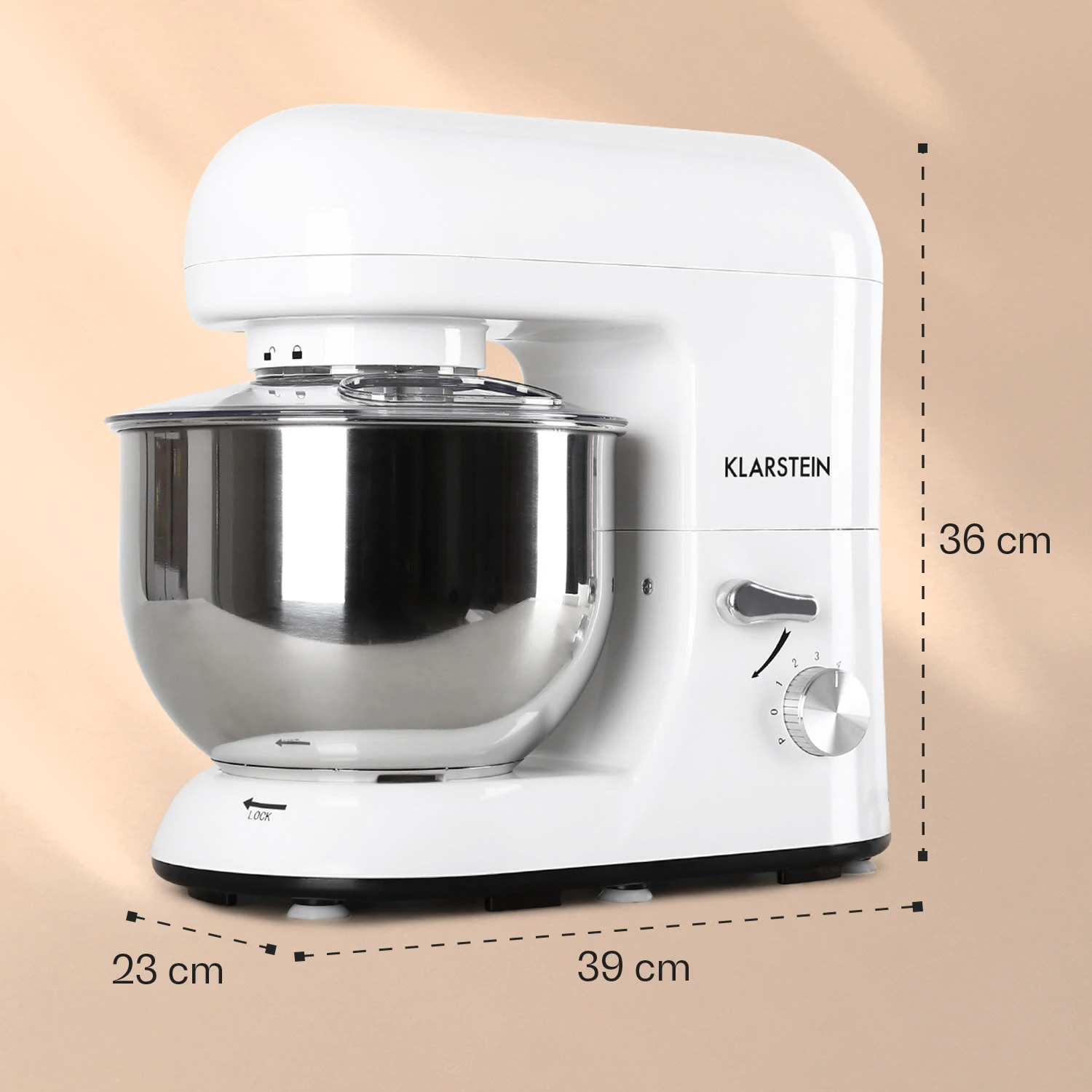 Bella Küchenmaschine 2000 W / 2,7 PS 5 Ltr Edelstahl BPA-frei 8 Bella Küchenmaschine 2000 W / 2,7 PS 5 Ltr Edelstahl BPA-frei – Bild 6