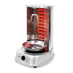 Kebap Master Vertikalgrill 1800W Edelstahl Inkl. Spieß Set -Haushaltsgeräte Geschäft 10009353 yy 0006 titel title2 oneconcept vertikalgrill