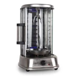 Kebap Master Pro Vertikalgrill 1500W Edelstahl Inkl. Spieß Set -Haushaltsgeräte Geschäft 10009355 yy 0005 titel offen oneconcept vertikalgrill