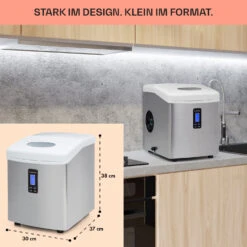 Mr. Silver-Frost Eismaschine 150W Edelstahl Weiß 15kg 14 Mr. Silver-Frost Eismaschine 150W Edelstahl Weiß 15kg -Haushaltsgeräte Geschäft 10020110 de 0006 usp