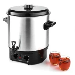 Biggie Einkochautomat Edelstahl 27 Liter 2000W Timer -Haushaltsgeräte Geschäft 10027587 yy 0008 titel Klarstein Biggie Einkochautomat