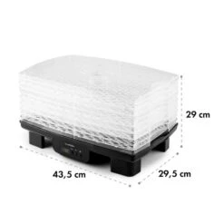 Bananarama Dörrautomat Schwarz 550W Trockner Dehydrator 6 Etagen -Haushaltsgeräte Geschäft 10027831 yy 0009 detail Klarstein Bananarama Doerrautomat schwarz reedit