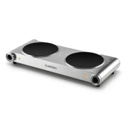 Captain Cook² Doppel-Kochplatte Infrarot 2400W Edelstahl -Haushaltsgeräte Geschäft 10027875 yy 0006 titel Klarstein Captain Cook Doppel Kochplatte