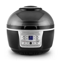 VitAir Turbo Heißluftfritteuse Grau-schwarz 1400W Grillen Backen 9l 17 VitAir Turbo Heißluftfritteuse Grau-schwarz 1400W Grillen Backen 9l -Haushaltsgeräte Geschäft 10028290 yy 0005 titel Klarstein VitAir Heissluftfritteuse