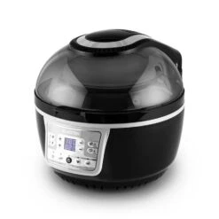 VitAir Turbo Heißluftfritteuse Grau-schwarz 1400W Grillen Backen 9l 19 VitAir Turbo Heißluftfritteuse Grau-schwarz 1400W Grillen Backen 9l -Haushaltsgeräte Geschäft 10028290 yy 0007 titel Klarstein VitAir Heissluftfritteuse