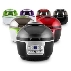 VitAir Turbo Heißluftfritteuse Grau-schwarz 1400W Grillen Backen 9l 23 VitAir Turbo Heißluftfritteuse Grau-schwarz 1400W Grillen Backen 9l -Haushaltsgeräte Geschäft 10028290 yy 0012 variant