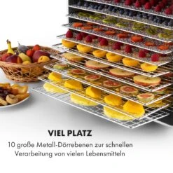 Fruit Jerky Steel 10 Dörrautomat 10 Etagen 1000 W Fläche: 1,5 M² Timer 13 Fruit Jerky Steel 10 Dörrautomat 10 Etagen 1000 W Fläche: 1,5 M² Timer -Haushaltsgeräte Geschäft 10028437 de 0004 logo