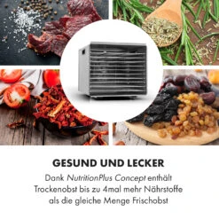 Fruit Jerky Steel 10 Dörrautomat 10 Etagen 1000 W Fläche: 1,5 M² Timer 14 Fruit Jerky Steel 10 Dörrautomat 10 Etagen 1000 W Fläche: 1,5 M² Timer -Haushaltsgeräte Geschäft 10028437 de 0005 logo