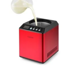 Vanilla Sky Eiscreme-Maschine Kompressor 2l 180W Edelstahl Rot -Haushaltsgeräte Geschäft 10028874 yy 0008 ambient Klarstein Vanilla Sky Eismaschine
