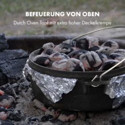 Hotrod 45 Dutch Oven BBQ-Topf 4,5 Qt / 4 Liter Gusseisen Schwarz 14 Hotrod 45 Dutch Oven BBQ-Topf 4,5 Qt / 4 Liter Gusseisen Schwarz -Haushaltsgeräte Geschäft 10029165 de 0005 logo