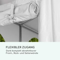 Sommerfest 3x6m 500 G/m² Partyzelt Festzelt PVC Wasserdicht Verzinkt -Haushaltsgeräte Geschäft 10029431 de 0007 logo