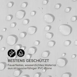 Sommerfest 3x6m 500 G/m² Partyzelt Festzelt PVC Wasserdicht Feuerfest -Haushaltsgeräte Geschäft 10029432 de 0004 logo