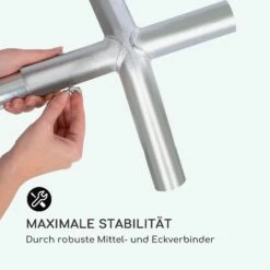 Sommerfest 4x8m 500 G/m² Partyzelt Festzelt PVC Wasserdicht Verzinkt -Haushaltsgeräte Geschäft 10029438 de 0006 logo