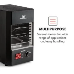 Steakreaktor 2.0 Indoor Grillgerät 850 °C 1600W Infrarot Made In Germany -Haushaltsgeräte Geschäft 10029610 yy 0006 logo Klarstein Steakreaktor Indoor Grillgeraet black reedit v2