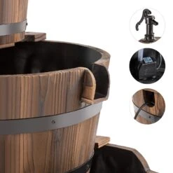 Cascada 2G Kaskadenbrunnen Gartenbrunnen Springbrunnen 12 W 800 L/h -Haushaltsgeräte Geschäft 10029657 uk 0003 detail