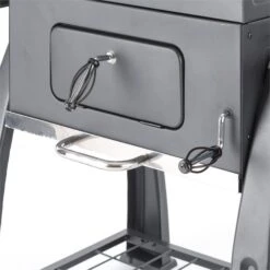 Bigfoot Holzkohlegrill Smoker BBQ-Grill 55 X 40 Cm Stahl Schwarz -Haushaltsgeräte Geschäft 10029763 yy 0006 detail Klarstein Bigfoot BBQ Grill Smoker