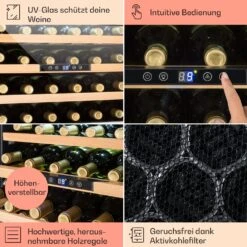 Vinsider 24 Built-In Uno Einbau-Weinkühlschrank 24 Flaschen 57 Liter 15 Vinsider 24 Built-In Uno Einbau-Weinkühlschrank 24 Flaschen 57 Liter -Haushaltsgeräte Geschäft 10029819 DE 0005 usp