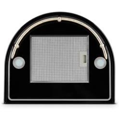 Lumio Neo Retro-Dunstabzugshaube 60cm 610m³/h A Edelstahl Schwarz -Haushaltsgeräte Geschäft 10030274 yy 0003 titel back Klarstein Lumio Neo Retro Dunstabzugshaube