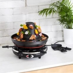 Taste Volcano Tartarengrill Raclettegrill 1500 W 6 Personen Schwarz -Haushaltsgeräte Geschäft 10030307 yy 0002 ambient Klarstein Tataren Grill Raclette Grill