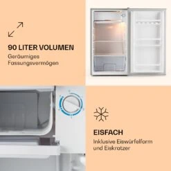 Alleinversorger Kühlschrank 91 Liter 2 Ebenen Thermostat Eisfach -Haushaltsgeräte Geschäft 10030524 de 0003 logo