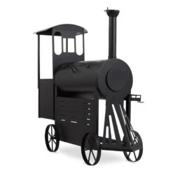 Dampflok Smoker Grill 3 Mm Stahl Schwarz -Haushaltsgeräte Geschäft 10030555 yy 0004 titel Train Grill