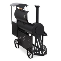 Dampflok Smoker Grill 3 Mm Stahl Schwarz -Haushaltsgeräte Geschäft 10030555 yy 0005 titel Train Grill