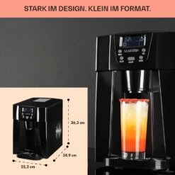 Ice Volcano 2G Eismaschine LED 12kg Je 24h 2l 6-12min Schwarz -Haushaltsgeräte Geschäft 10030844 DE 0006 usp