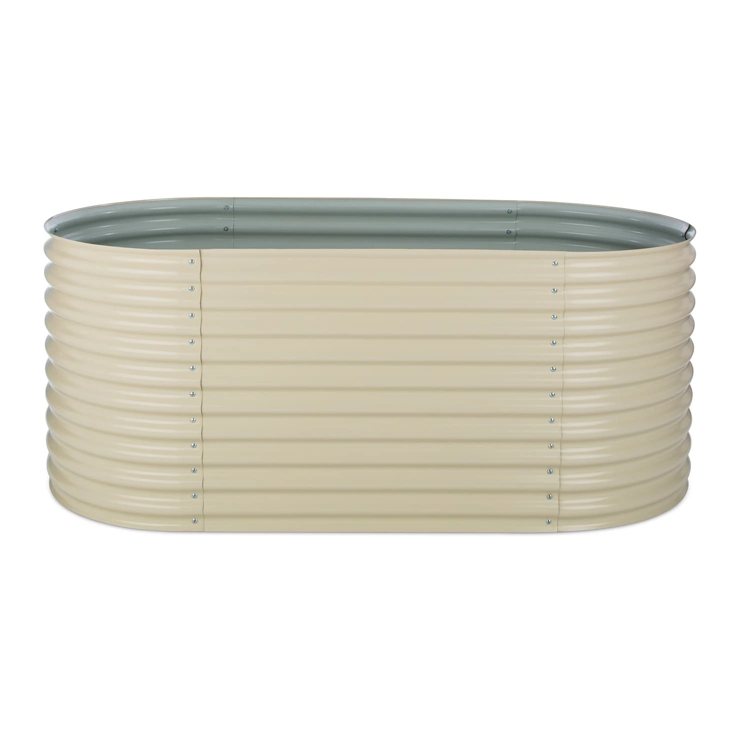 High Grow Hochbeet Gartenbeet 2,0m Zink-Alu-Beschichtung Beige 4 High Grow Hochbeet Gartenbeet 2,0m Zink-Alu-Beschichtung Beige – Bild 2