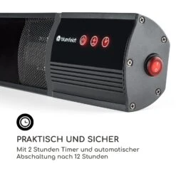 Nitro Infrarotheizstrahler Terrasse Goldröhre 1500W IP55 Fernbedienung -Haushaltsgeräte Geschäft 10031445 de 0004 logo