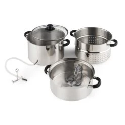 Applebee Dampf-Entsafter Elektrisch 1500W Ø25cm 8 Liter Edelstahl 12 Applebee Dampf-Entsafter Elektrisch 1500W Ø25cm 8 Liter Edelstahl -Haushaltsgeräte Geschäft 10031478 yy 0003 detail Klarstein Applebee Dampf Entsafter 1500W Edelstahl