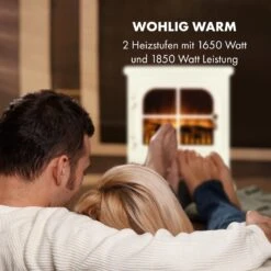 St. Moritz Elektrischer Kamin 1650W/1850W Flammenillusion Rauchfrei -Haushaltsgeräte Geschäft 10031526 de 0003 logo