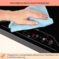 Deejay Freizonen-Induktionskochfeld 3500 W Glaskeramik Touch Schwarz -Haushaltsgeräte Geschäft 10031633 de 0008 usp