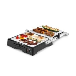 Burgermeister 3-in-1 Kontaktgrill Tischgrill Paninimaker 2000W -Haushaltsgeräte Geschäft 10031664 yy 0004 detail Klarstein Burgermeister 3in1 Kontaktgrill