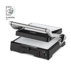 Burgermeister 3-in-1 Kontaktgrill Tischgrill Paninimaker 2000W -Haushaltsgeräte Geschäft 10031664 yy 0007 logo Klarstein Burgermeister 3in1 Kontaktgrill