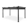 Pantheon 3x4 Pergola Vordach 3x4m Aluminium Sonnendach Polyester Grau 2 Pantheon 3x4 Pergola Vordach 3x4m Aluminium Sonnendach Polyester Grau -Haushaltsgeräte Geschäft 10031883 yy 0001 titel