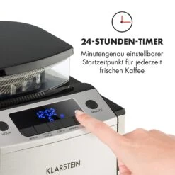 Aromatica X Kaffeemaschine Mahlwerk Glaskanne Aroma+ Edelstahl -Haushaltsgeräte Geschäft 10032102 de 0006 logo