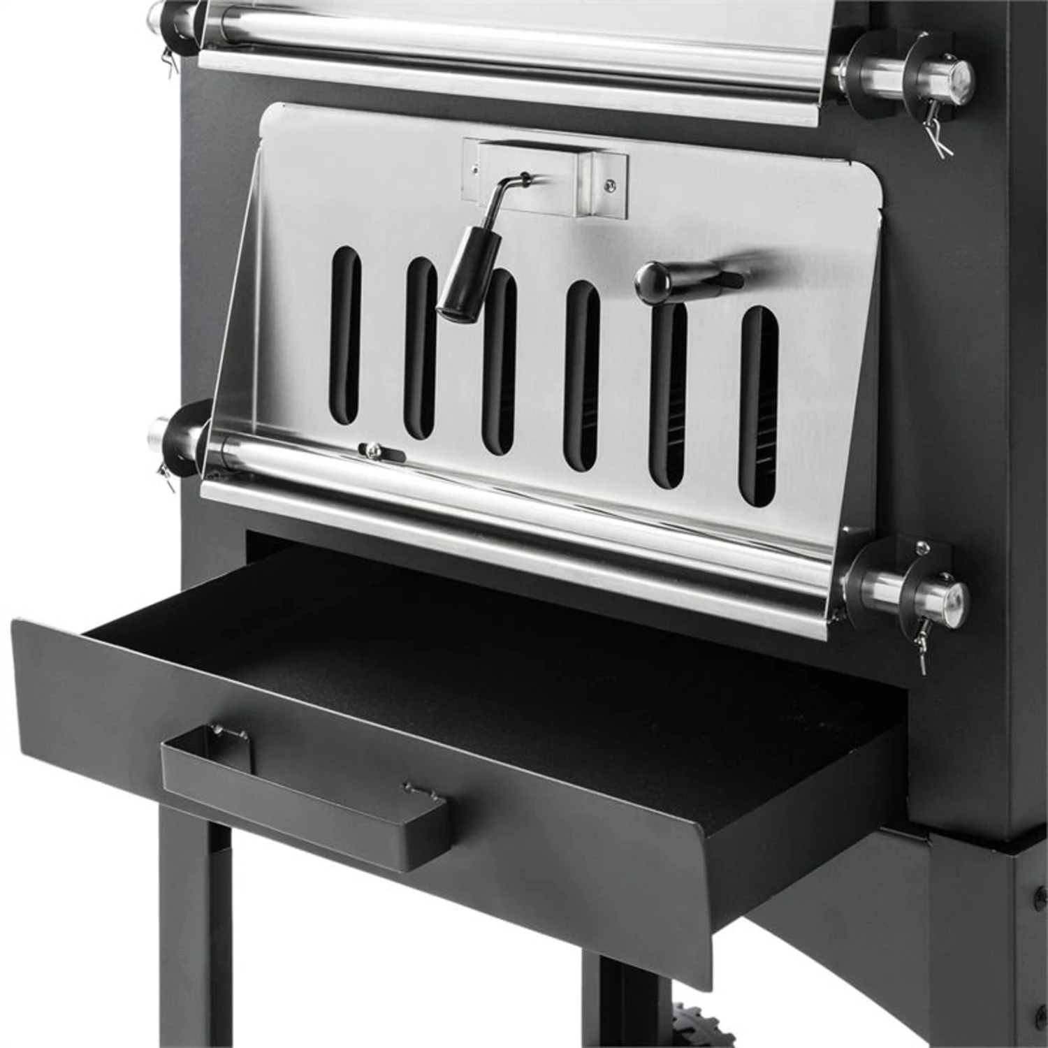 Pizzaiolo Perfetto Pizzaofen 30,5x30,5cm Echtstein 1,2mm Stahl Mobil 7 Pizzaiolo Perfetto Pizzaofen 30,5x30,5cm Echtstein 1,2mm Stahl Mobil – Bild 5