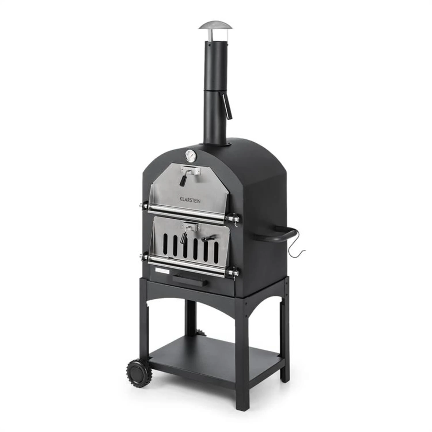 Pizzaiolo Perfetto Pizzaofen 30,5x30,5cm Echtstein 1,2mm Stahl Mobil 13 Pizzaiolo Perfetto Pizzaofen 30,5x30,5cm Echtstein 1,2mm Stahl Mobil – Bild 11