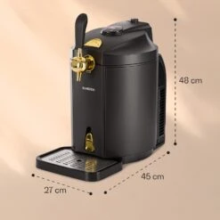 Skal Bierzapfanlage Bierkühler 5l Fässer CO2 Edelstahl Schwarz -Haushaltsgeräte Geschäft 10032176 yy 0007 logo