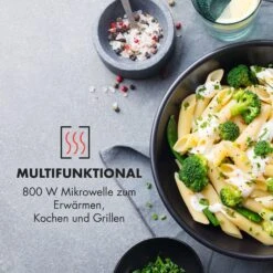 Fine Dinesty 2-in-1-Mikrowelle: 23l 800W / Grill: 1000W Blau -Haushaltsgeräte Geschäft 10032201 de 0004 logo