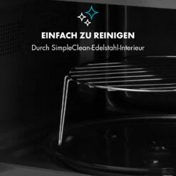 Fine Dinesty 2-in-1-Mikrowelle: 23l 800W / Grill: 1000W Blau -Haushaltsgeräte Geschäft 10032201 de 0007 logo