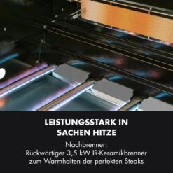 Tomahawk 4.2 SBG Gasgrill 6 Brenner 20,7 KW 64x42cm Grill Edelstahl -Haushaltsgeräte Geschäft 10032308 de 0005 logo