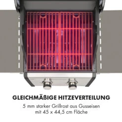 Lucifer 2.0-T Gasgrill 2 X 3,5 KW Brenner 45x44cm Grill Edelstahl -Haushaltsgeräte Geschäft 10032455 de 0006 logo