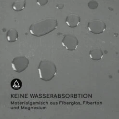 Airflor Pflanztopf 45 X 100 X 27 Cm Fiberglas In-/Outdoor Dunkelgrau -Haushaltsgeräte Geschäft 10032502 de 0004 logo