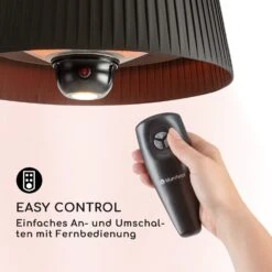 Venice Heat Terrassenheizstrahler 800/1000/1800W Fernbedienung Schwarz -Haushaltsgeräte Geschäft 10032517 de 0006 logo