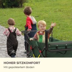 Easy Rider Bollerwagen Bis 70kg Teleskopstange Zusammenklappbar Grün -Haushaltsgeräte Geschäft 10032543 de 0008 logo