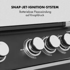 Highgrade 4 IB Gasgrill 6 Brenner 19,8 KW 71x46cm Grill Edelstahl -Haushaltsgeräte Geschäft 10032580 de 0004 logo